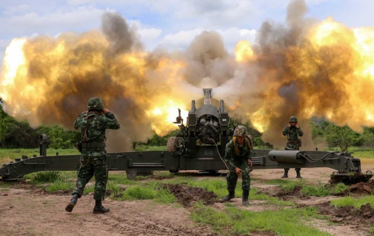 美国援助乌克兰的榴弹炮是什么炮(训练乌军使用美式榴弹炮)